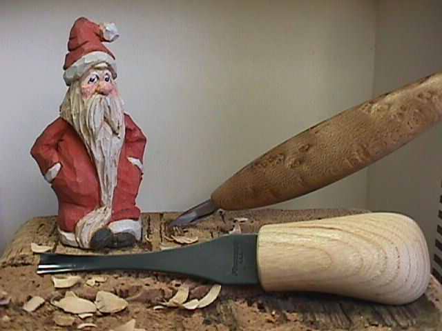 Santa and tools